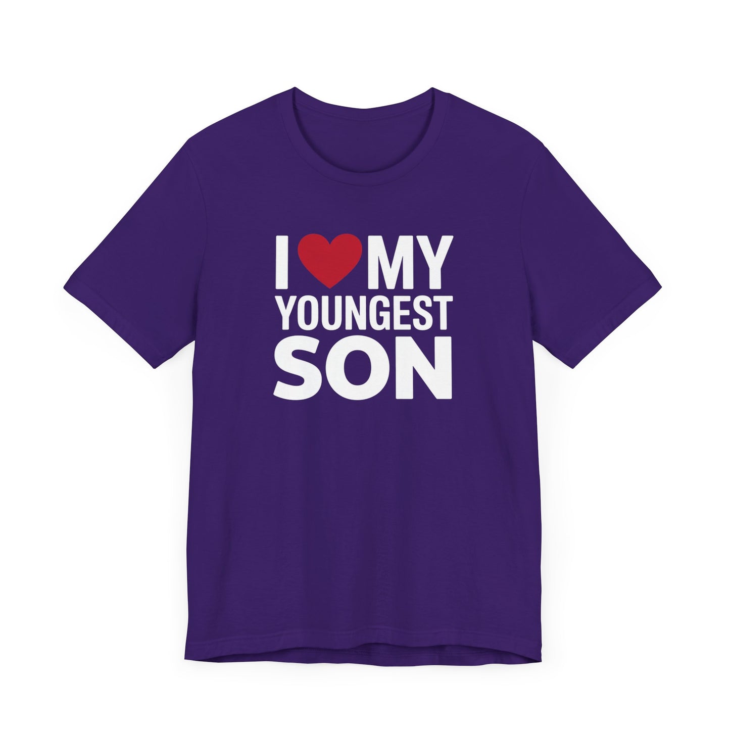 I Love My Youngest Son T-Shirt